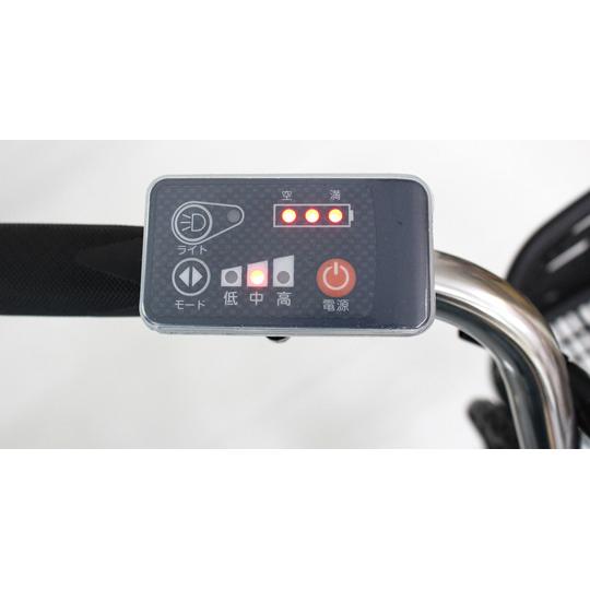 ノーパンク電動アシスト三輪自転車APN ミムゴ MG-TRM20APN (65-9624-44)の画像