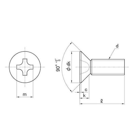三価ホワイト + サラ小ネジ 2×3 13000本入 サンコーインダストリー 00-00-0001-0020X0030-03 (67-0522-18)_2