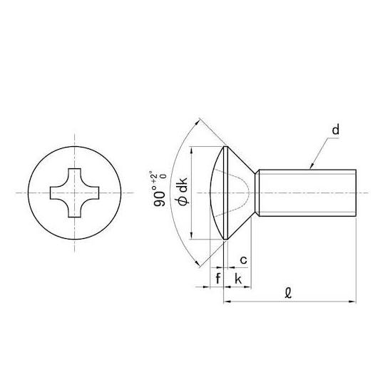 ステン + 丸サラ小ネジ 8×12 200本入 サンコーインダストリー 00-02-0002-0080X0120-00 (67-0725-37)_2