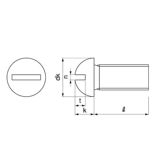 ステン - 丸ボルト 12×50 50本入 サンコーインダストリー 00-02-0105-0120X0500-00 (67-0773-21)_2
