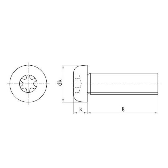 ステン TRXナベ小ネジ 2×15 4000本入 サンコーインダストリー 00-02-T000-0020X0150-00 (67-0797-68)_2