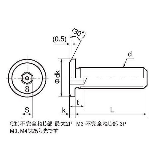 NSローヘッド パワーエイト 10×70 60本入 サンコーインダストリー A0-00-L400-0100-0700-00 (67-1792-62)_2
