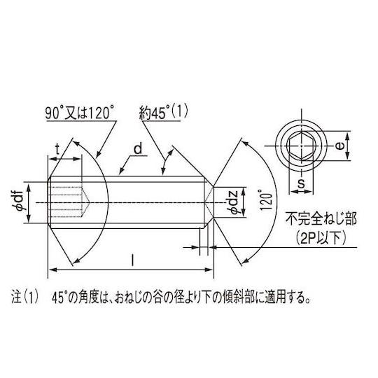 ステンHS アンスコ くぼみ先 2.6×10 2000本入 (67-1898-39)