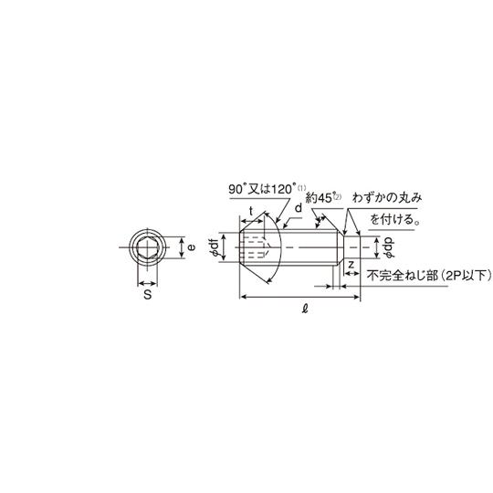 ステンHS 棒先 8×45 200本入 サンコーインダストリー A0-02-5030-0080-0450-00 (67-1915-25)