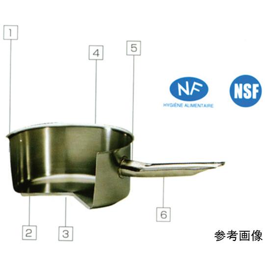 寸胴鍋 フタ無 50.0L ブウジャー 01955 (67-2406-85)_1
