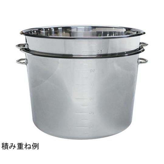 18-8 テーパー容器本体 スギコ産業 SH-6761 61L (67-2414-35)_2