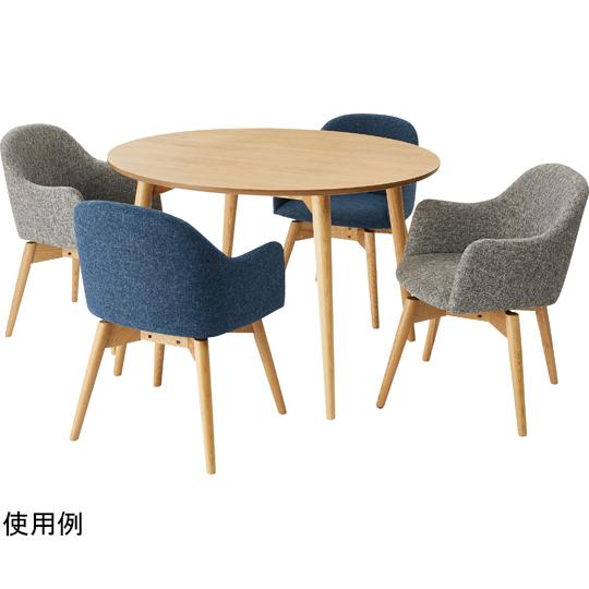カラメリ 円形ダイニングテーブル ナチュラル 東谷 KRM-110NA (67-2491-81)_2