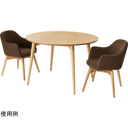 カラメリ 円形ダイニングテーブル ナチュラル 東谷 KRM-110NA (67-2491-81)_3