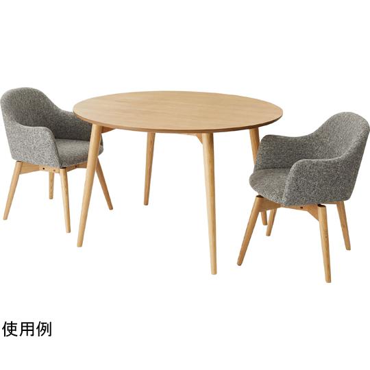 カラメリ 円形ダイニングテーブル ナチュラル 東谷 KRM-110NA (67-2491-81)_4