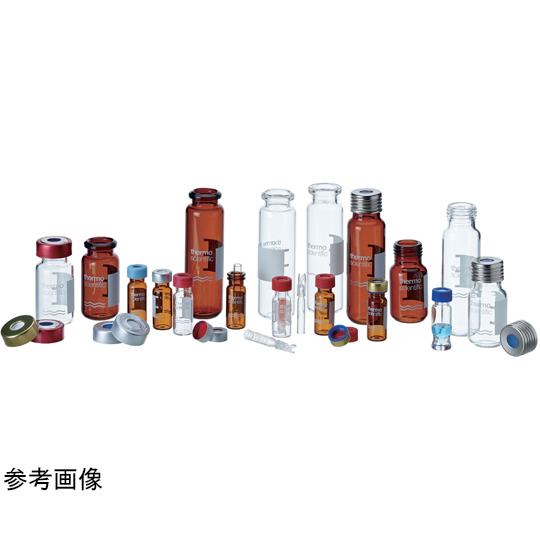 セプタム付スクリューキャップ (13-425) 1.5mm 赤/白/黒 100個入 6ASC13ST15_1