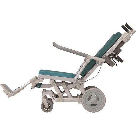 シャワー車椅子 シャワーラクリクSAL U型シート ウチエ SRC009 (67-3045-34)の画像