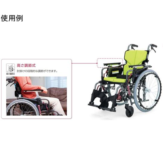 Modern KMD C-style 多機能タイププラス 自走/介助兼用 黒 40/36cm KMD-C20-40-SSL_4