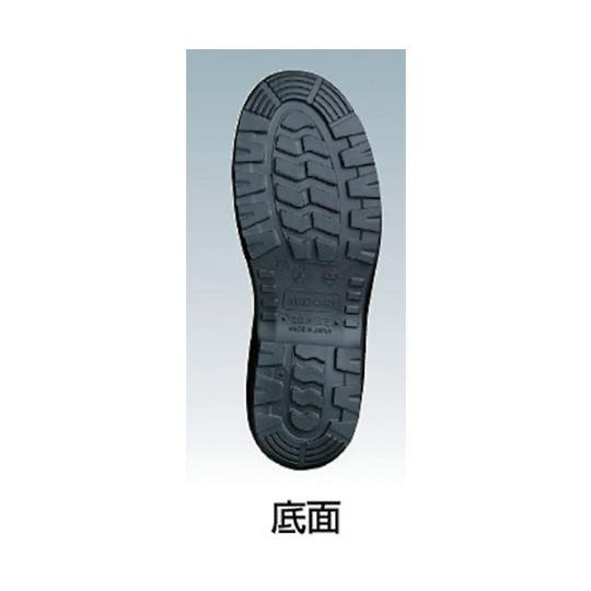 JIS規格認定 ラバーテック ゴム底安全靴 長編上 ブラック 25.5cm ミドリ安全 RT930-25.5 (67-3125-18)_2