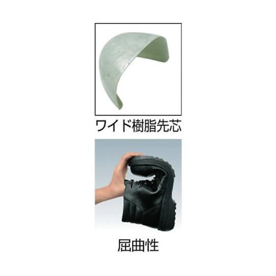 JIS規格認定 ラバーテック ゴム底安全靴 長編上 ブラック 25.5cm ミドリ安全 RT930-25.5 (67-3125-18)_3