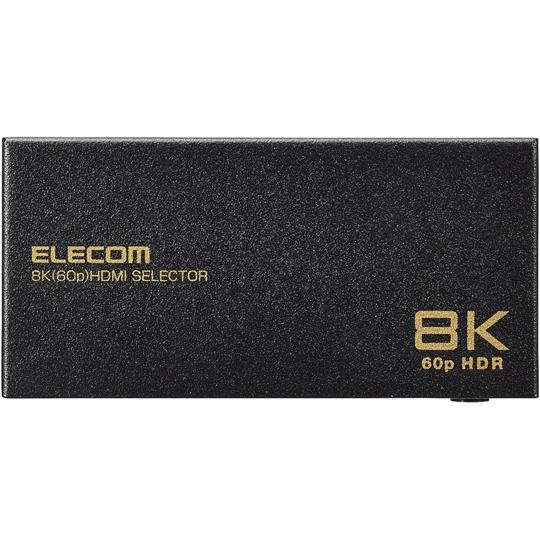 エレコム HDMI切替器 8K対応 2ポート 2入力1出力 ブラック DH-SW8KP21BK (67-3154-01)｜a1-shop｜07