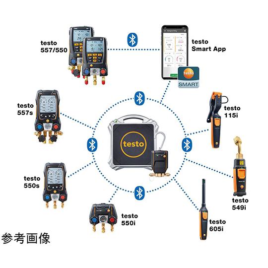 冷媒充填用 スマートバルブ テストー Testo EA113XV-7 (67-4729-15)