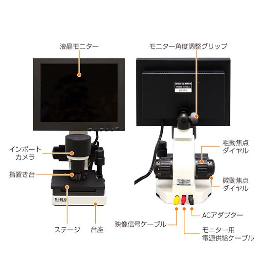 血流スコープ 240倍 佐藤商事 MJ-BL10 (67-5519-48)の画像