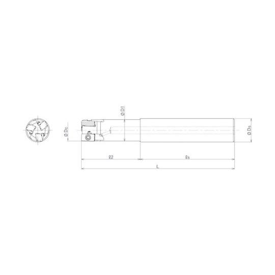 ショルダーエクストリーム BODY ダイジェット工業 EXSAP-3025-11-60-S25 (67-5578-96)_1