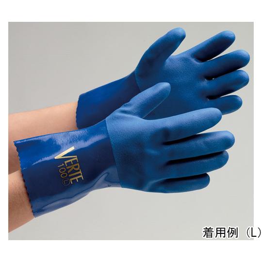 塩化ビニール製手袋 ベルテ100 LLサイズ 10双入 ミドリ安全 VERTE-100-LL (67-6632-24)