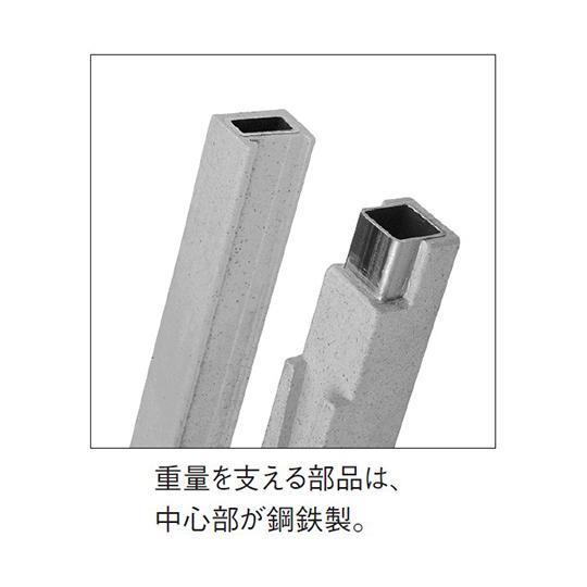 キャンブロ カムシェルビング? プレミアムシリーズ ベンチ型固定式基本ユニット4段セット 1070×610×H1630mm CPU244264V4N