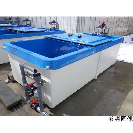 アース式FRP水槽 角型 720×1520×600mm 日本サカス KF-400S (67-8095-84