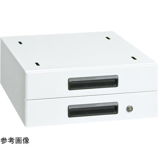 軽量作業台 KADタイプ/耐荷重180kg/メラミン天板/引出付/固定式 W900×D750×H900mm KAD-097BMW_2