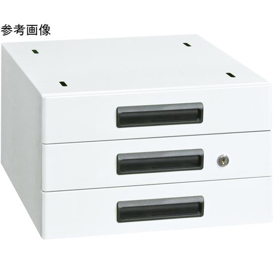 軽量作業台 KADタイプ/耐荷重180kg/メラミン天板/中板付/引出付/固定式W1800×D750×H900KAD-187CTMW_2