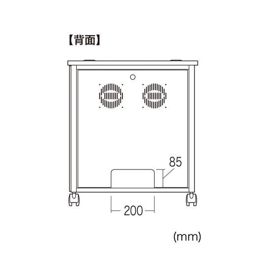 19インチマウントボックス 12U D850 サンワサプライ CP-503 (67-9311-53)_1