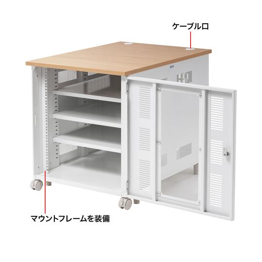 19インチマウントボックス 12U D850 サンワサプライ CP-503 (67-9311-53)_4