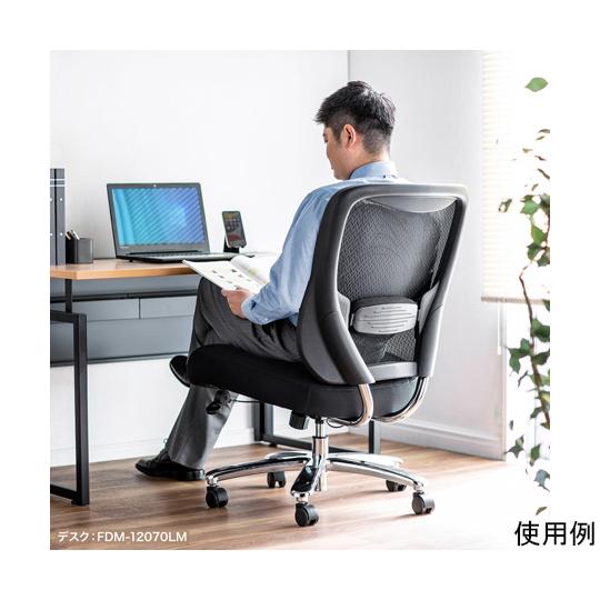 高耐荷重オフィスチェア ブラック サンワサプライ SNC-NET23BK (67-9327-39)_1