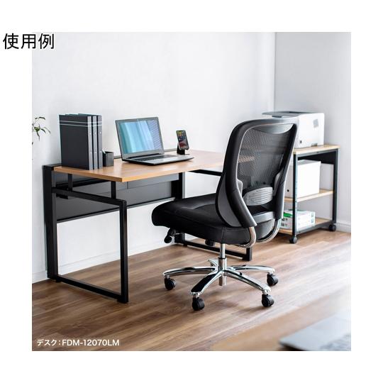 高耐荷重オフィスチェア ブラック サンワサプライ SNC-NET23BK (67-9327-39)_3