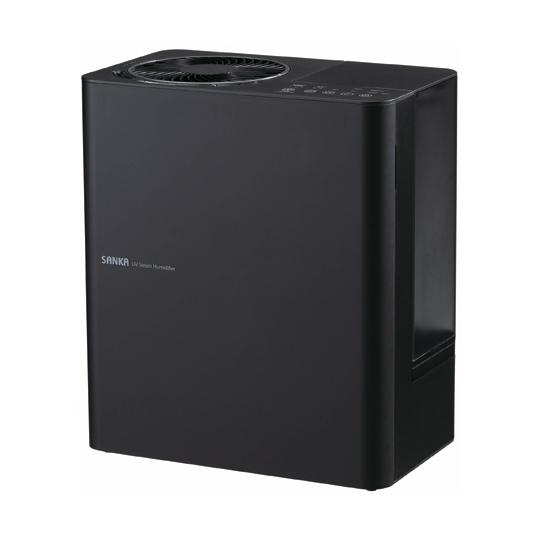 SANKA SSH-8100UVBK サンカ　UVスチーム式加湿器 SANKA サーキュレーター付きUVパワースチーム式加湿器 SSH-8100UVBK