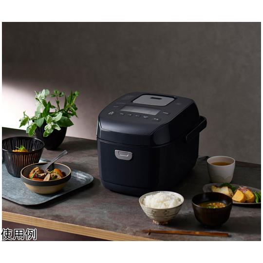 アイリスオーヤマ 米屋の旨み 銘柄炊き 圧力IHジャー炊飯器 5.5合 ブラック RC-PDA50-B (68-0780-49)｜a1-shop｜02