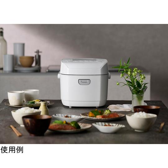 アイリスオーヤマ 米屋の旨み 銘柄炊き 圧力IHジャー炊飯器 5.5合 ホワイト RC-PDA50-W (68-0780-50)｜a1-shop｜05