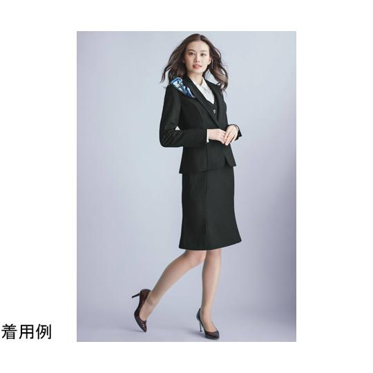 カーシーカシマ ENJOY スカート 美スラッとSuits TREVIRA STRIPE ブラック 13号 EAS477 (68-0880-02)｜a1-shop｜05