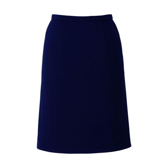 ENJOY スカート STRETCH KNIT ネイビー 9号 カーシーカシマ EAS686 (68-0883-23)