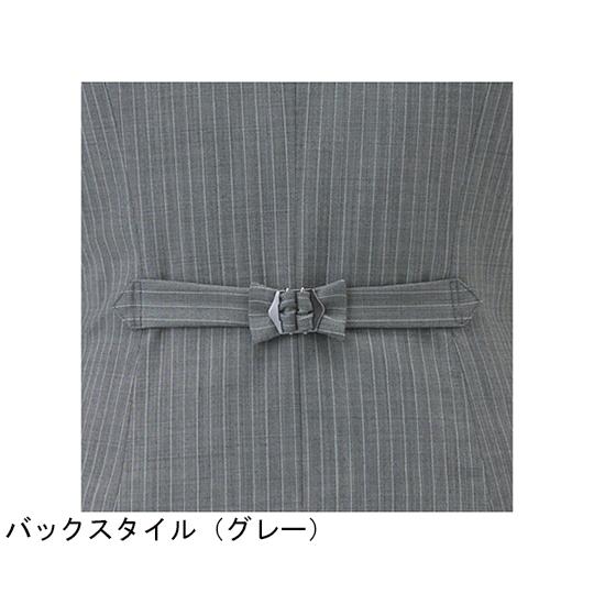 ENJOY ベスト HIGH STRETCH WOOL グレー 5号 カーシーカシマ EAV712 (68-0892-26)