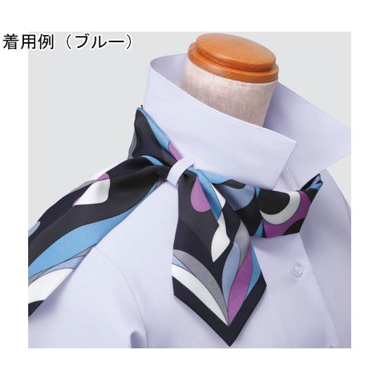 ENJOY 半袖シャツブラウス AIR CON PIQUE ラベンダー 19号 カーシーカシマ ESB442 (68-0900-13)_2