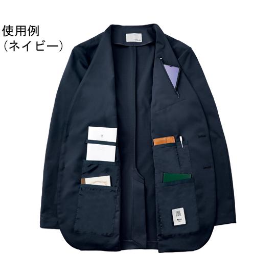ENJOYNoir ジャケット Double Cloth by BRING Material ブラック 4L_4