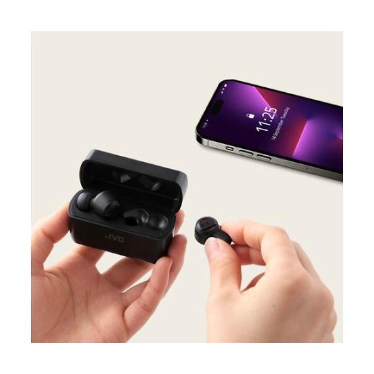 ワイヤレスイヤホン カナル型 JVCケンウッド EA763BC-71A (68-1845-87)_4