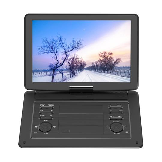 録画機能付き15.6インチフルセグポータブルDVDプレーヤー ダイアモンド