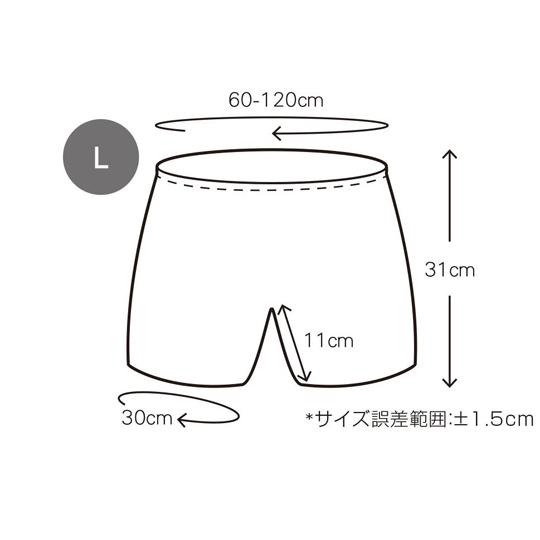 ペーパートランクスL 500P ネイビー CML P040101 (68-5101-13)
