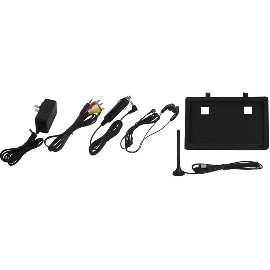 TEES14型ポータブルテレビ TEES PTV-140-BK (68-5772-59) : A1ショップ
