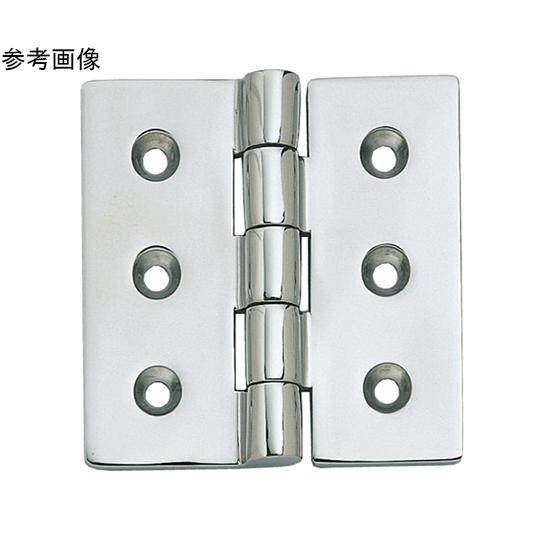 ステンレス鋼製重量用平丁蝶番 スガツネ工業 LSF-75 (68-6577-75) : A1