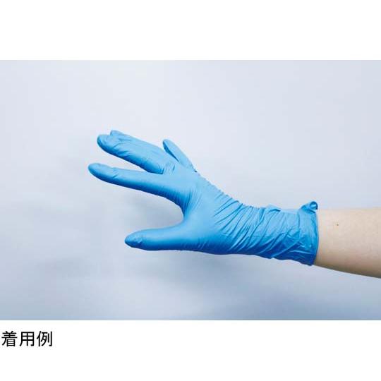 アルフォーインターナショナル ニトリル手袋 60μ 粉なし M ブルー 2000