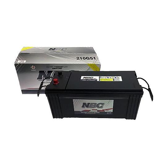 国産車用カーバッテリー 大型車用 NBC CALCIUM PREMIUM BATTERY NBC 210G51 (69-1706-14)