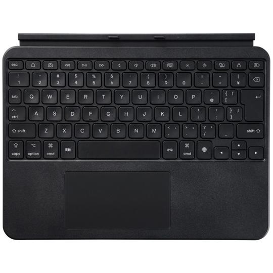 キーボード iPad 第9/8/7世代 専用 日本語配列 着脱可能 3段階角度調整 ブラック