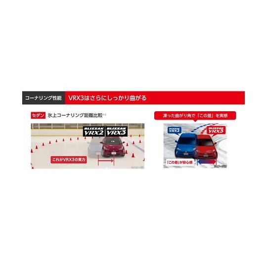 自動車用スタッドレスタイヤ BLIZZAK VRX3 145/70 R12 069Q 1本売り_3