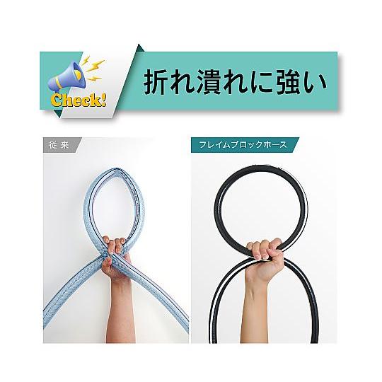 難燃ホース フレイムブロックホース 内径12×外径18mm 長さ60m トヨックス FB-12-60 (69-8246-49)