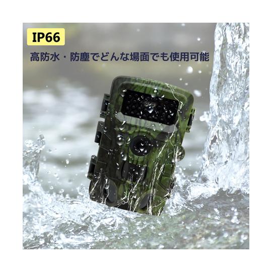防水赤外線動感検知防犯トレイルカメラ ブロードウォッチ SEC-WTIRTV-027K 69-8572-97_3